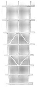 2x6 Wht Ladder Trellis