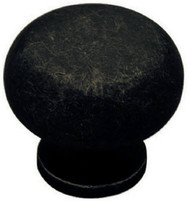 1-1/4" Oil Rnd Brz Knob