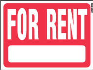 18x24plas For Rent Sign