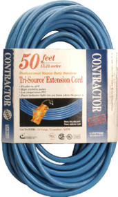 50' Pwr Block Ext Cord