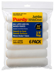 6pk 6.5x3/8 Roll Cover