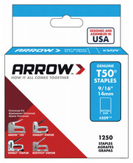 1250pk 9/16" Hd Staple