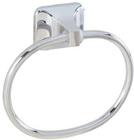 Pol Chr Towel Ring