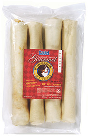 4pk 10" Beef Rawh Bone