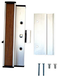 Alu Slid Glas Dr Handle