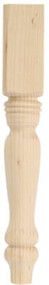 15-1/4"pine Table Leg