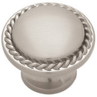 1-1/8"ni Rope Edge Knob