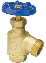 1" Brs Bent Gdn Valve