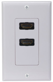 Hdmi Dual Wall Plate