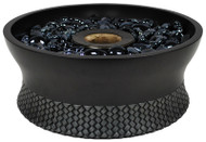 Lg Blk Table Fire Torch