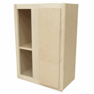 24"bir Blnd Wallcabinet