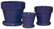 5.5"purp Std Pot/saucer