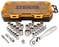 34pc Sae/met Socket Set
