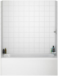 Wht Bathtub Tile Kit