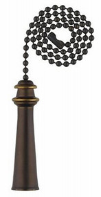 12" Orb Trop Pull Chain