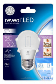 Ge 3w Clr A15 Led Bulb