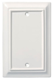 Wht Wdarc 1g Blnk Plate