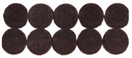 20pk .75" Brn Felt Pads
