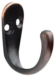 2pk Brz Sgl Robe Hook