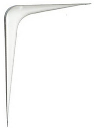 8x10 Wht Shelf Bracket