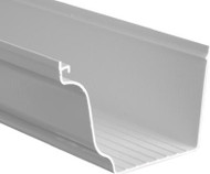 5x10 Wht Vinyl Gutter