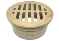 3" Sand Rnd Poly Grate