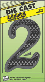 4-1/2" Blk Alu Number 2