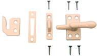 Wht Case Wind Sash Lock