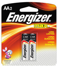 Ever 2pk Aa Alk Battery