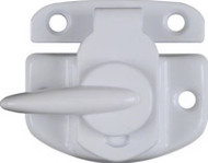 Wht Cam Sash Lock