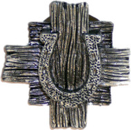 Pewt Horseshoe Cab Knob