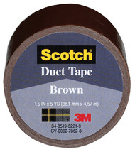 1.5x5yd Brn Duct Tape