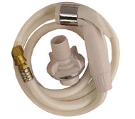 Wht Sink Spr/hose