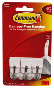 3ct Utensil Hook/strips