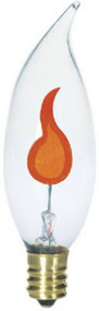 3w Clr Flick Flam Bulb