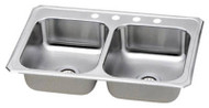 33x22x7ss Dbl Kitchsink