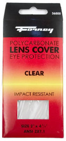 2x4-1/4 Clr Plas Lens