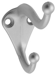 2pk Chr Coat/hat Hook