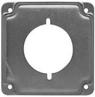4" Sgl Recep Cover
