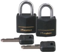 2pk3/4" Blk Alu Padlock