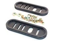 2pk Poly Slide Shoes