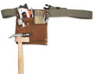 Brn Suede Lthr Holster