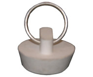 1-1/8" Wht Sink Stopper