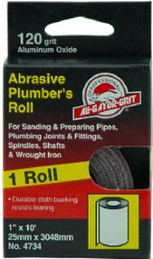 1"x10' 120g Sand Roll