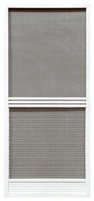 Prov32"wht Stl Scr Door