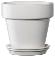 7.5" Wht Planter