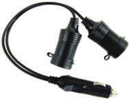 12v Twin Sock Splitter