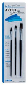 3pc Flt Ox Artbrush Set