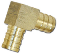 1/2" Brs Barb Ins Elbow