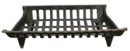 24" Blk Cast Iron Grate